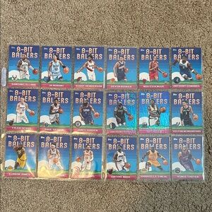 8-Bit Ballers NBA Topps Lot Anthony Edwards, LeBron James, Ja Morant and more